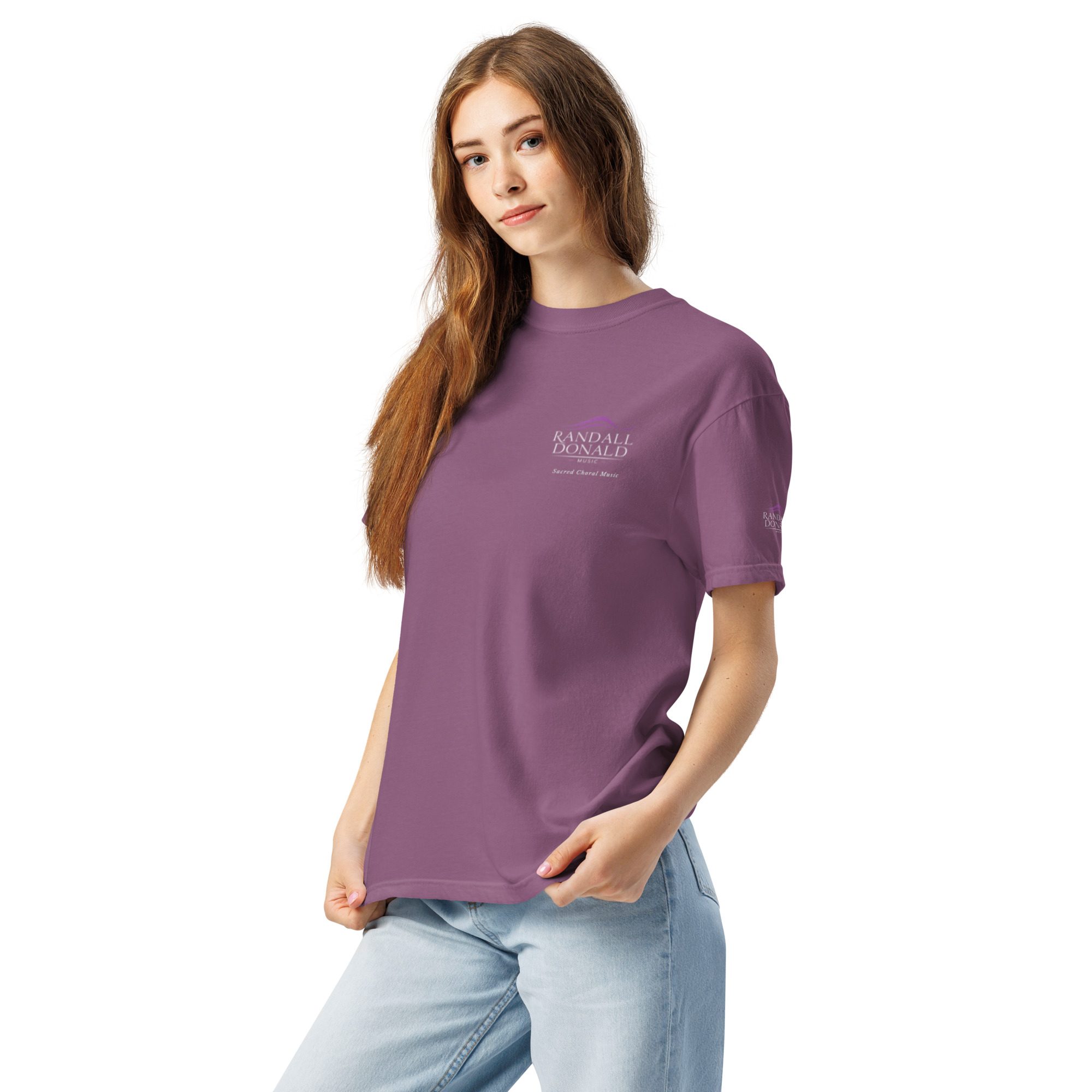 Unisex garment-dyed heavyweight t-shirt - Image 15