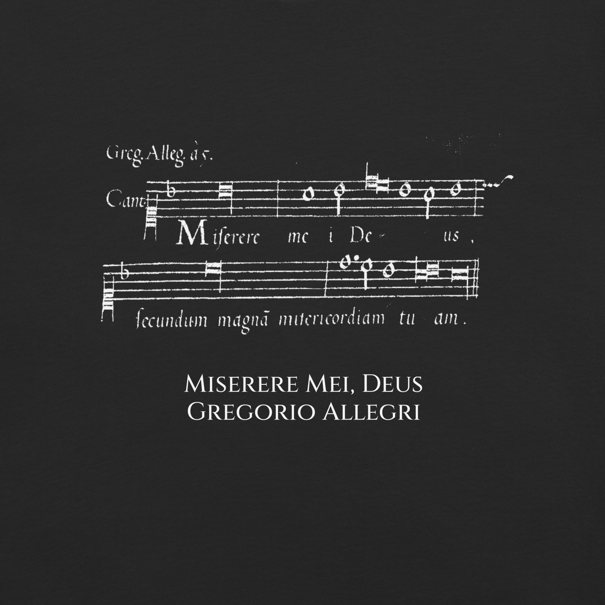 Miserere mei, Deus - Allegri - Unisex garment-dyed heavyweight t-shirt | Comfort Colors 1717 - Image 5
