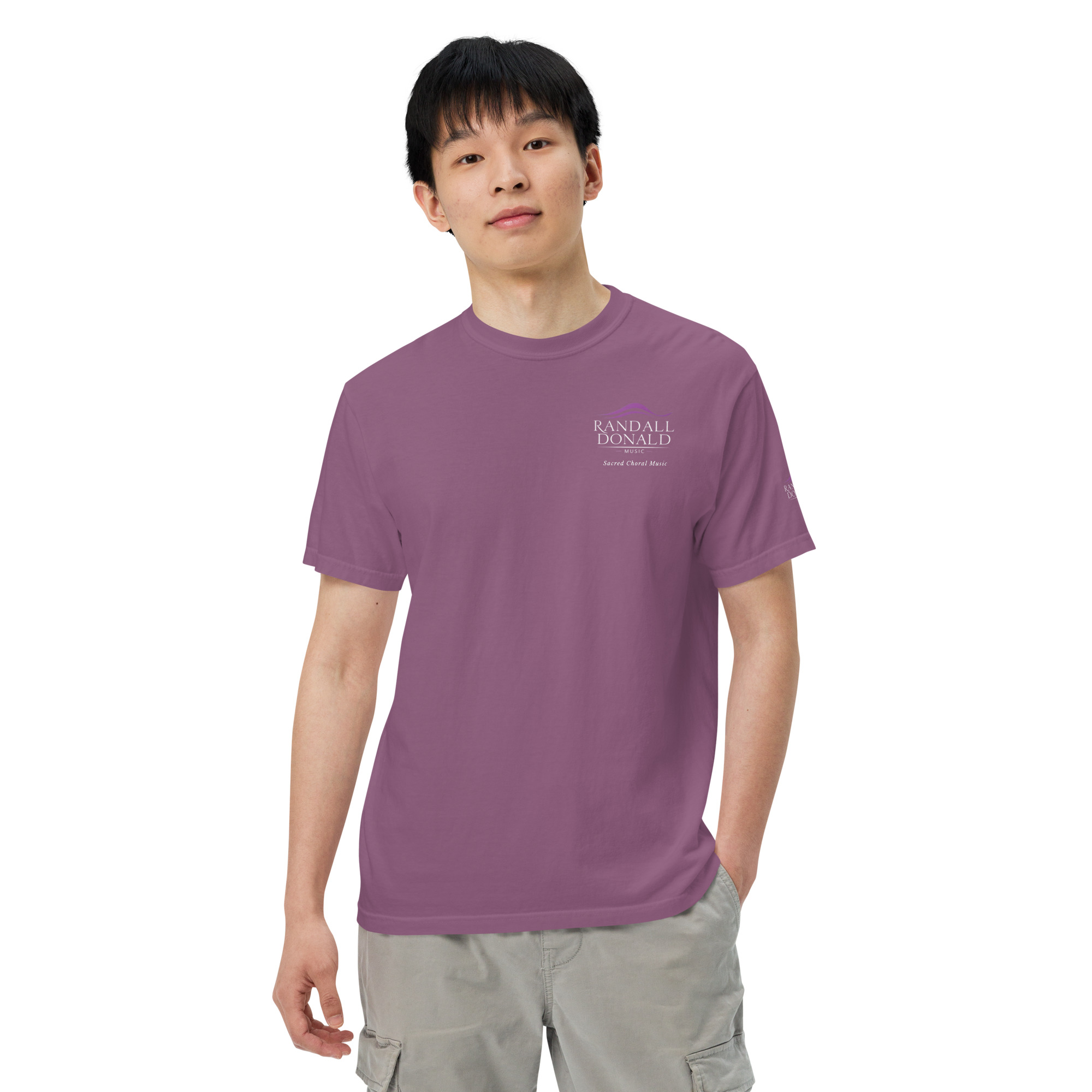 Corner Logo Unisex garment-dyed heavyweight t-shirt | Comfort Colors 1717 - Image 45
