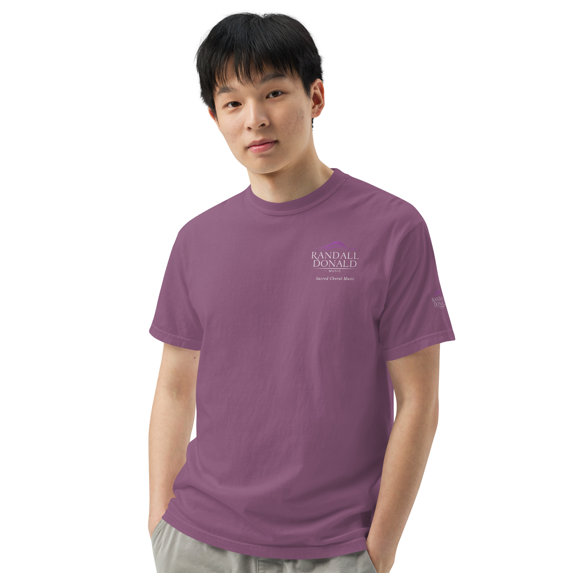 Corner Logo Unisex garment-dyed heavyweight t-shirt | Comfort Colors 1717 - Image 46