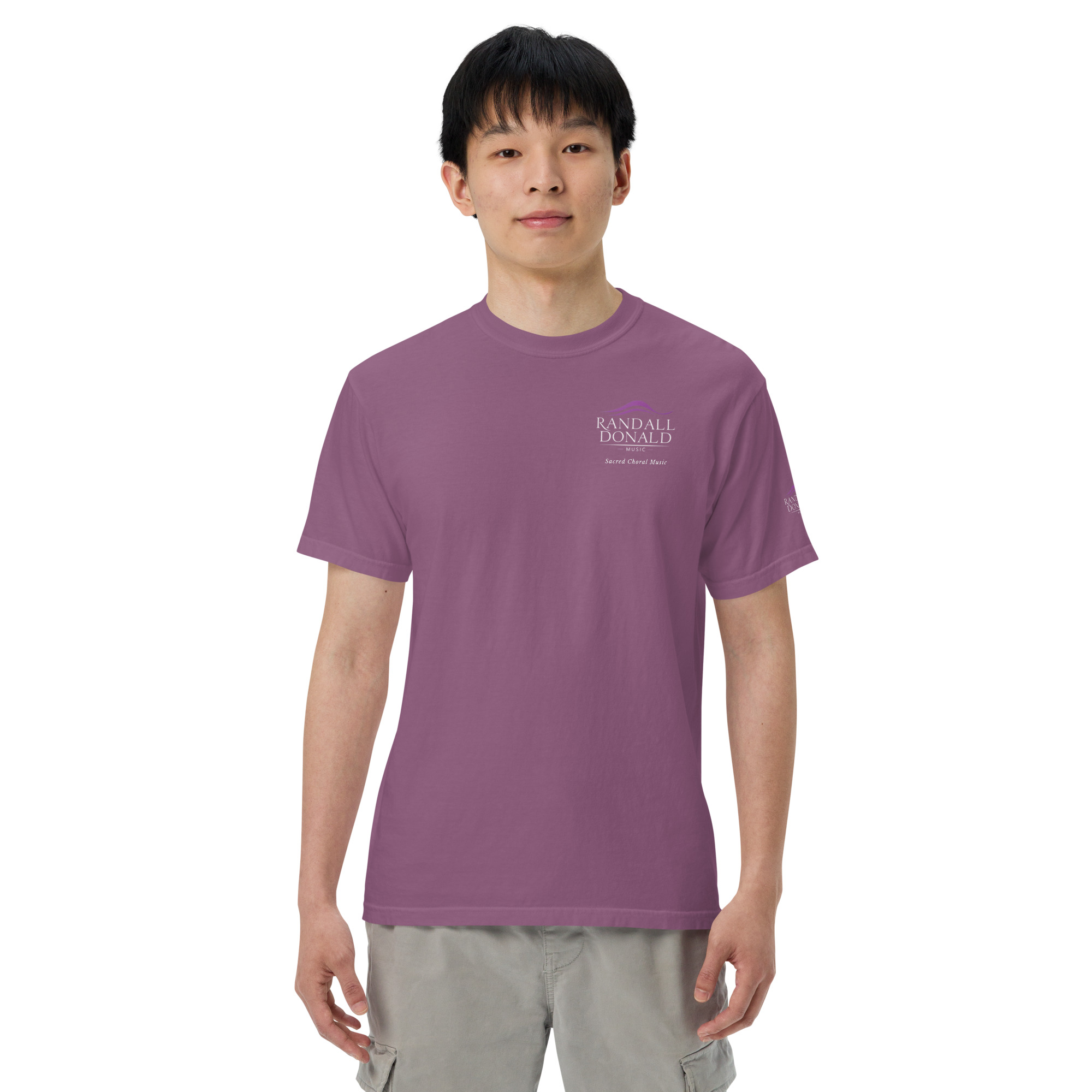 Corner Logo Unisex garment-dyed heavyweight t-shirt | Comfort Colors 1717 - Image 37