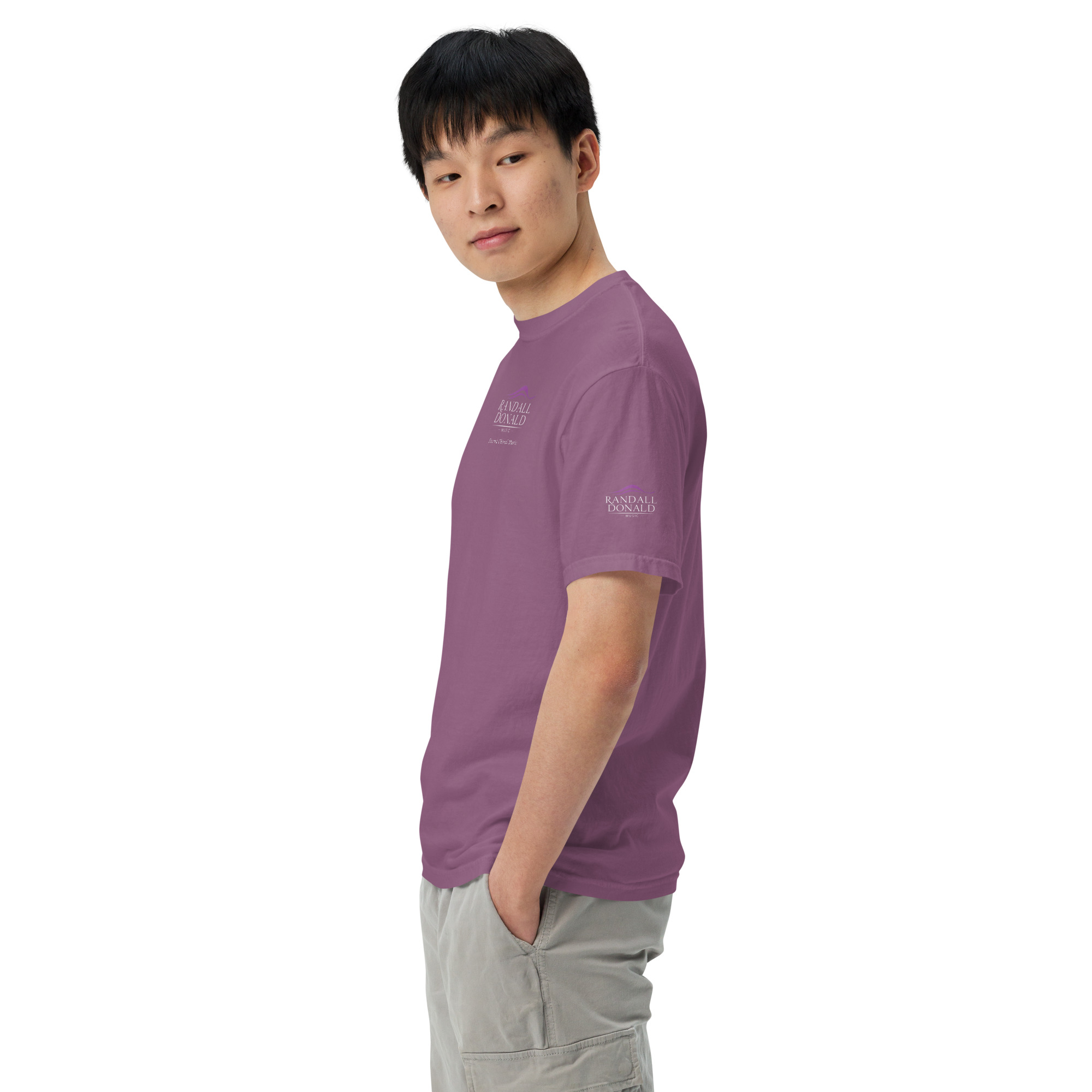Corner Logo Unisex garment-dyed heavyweight t-shirt | Comfort Colors 1717 - Image 48