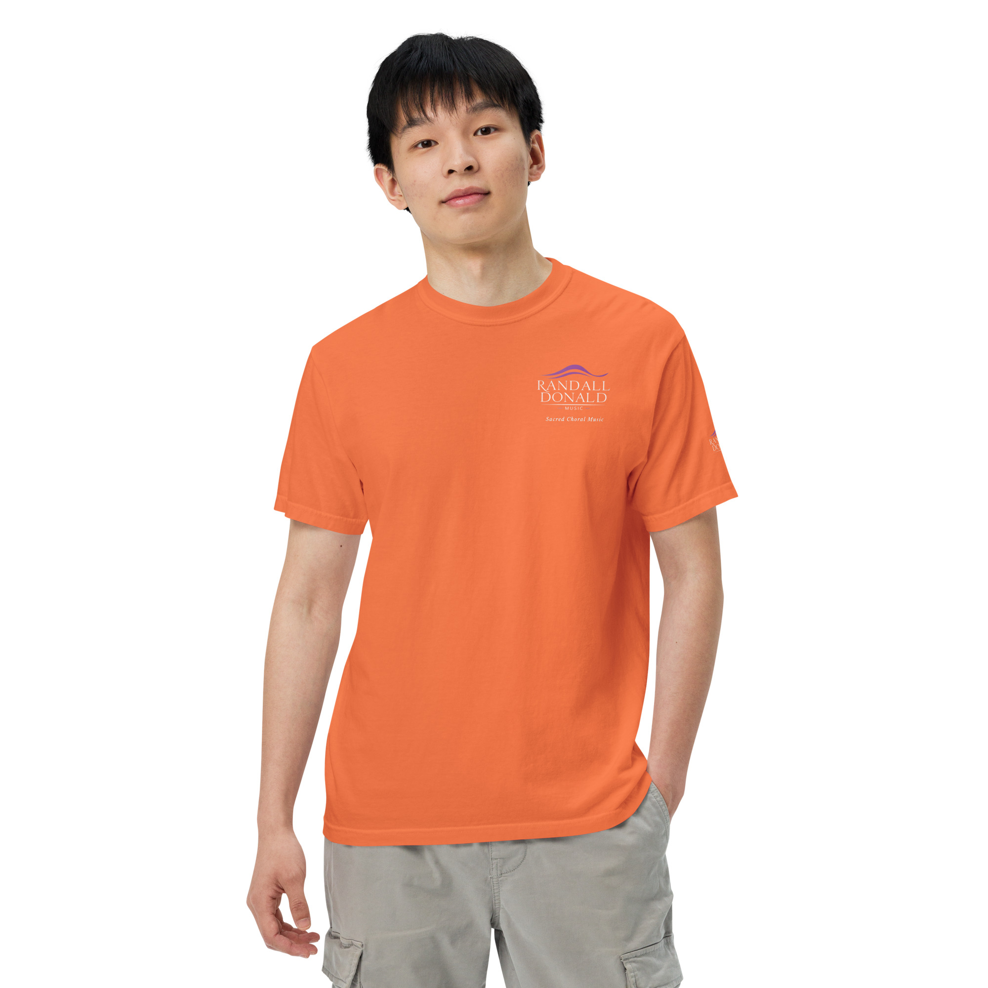 Corner Logo Unisex garment-dyed heavyweight t-shirt | Comfort Colors 1717 - Image 62