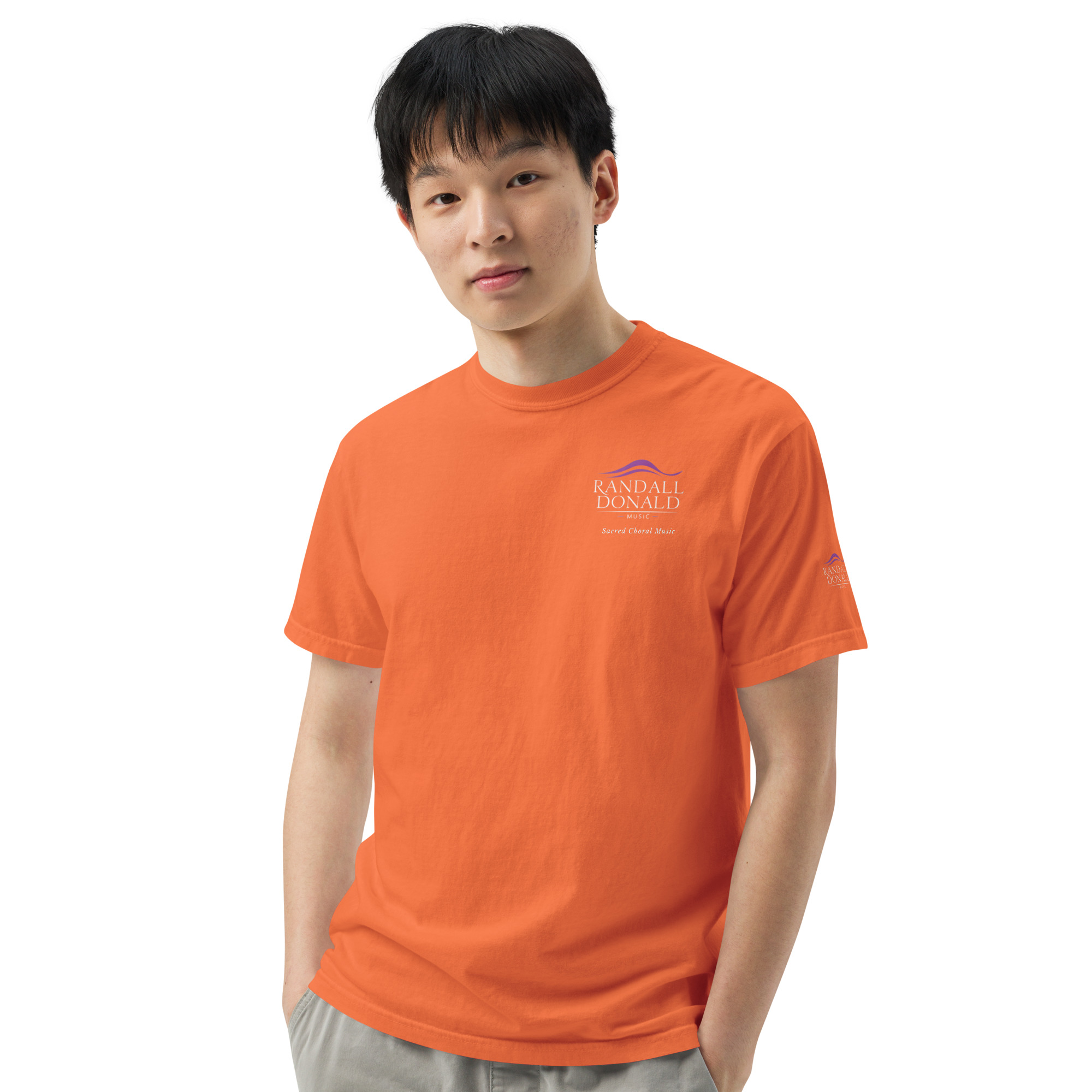Corner Logo Unisex garment-dyed heavyweight t-shirt | Comfort Colors 1717 - Image 63