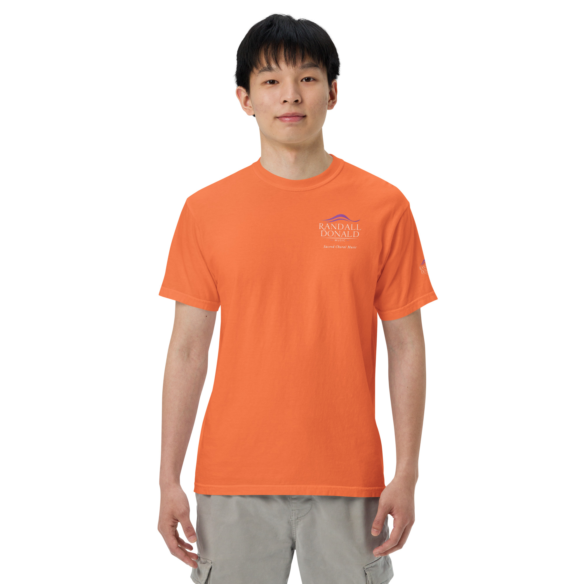 Corner Logo Unisex garment-dyed heavyweight t-shirt | Comfort Colors 1717 - Image 58