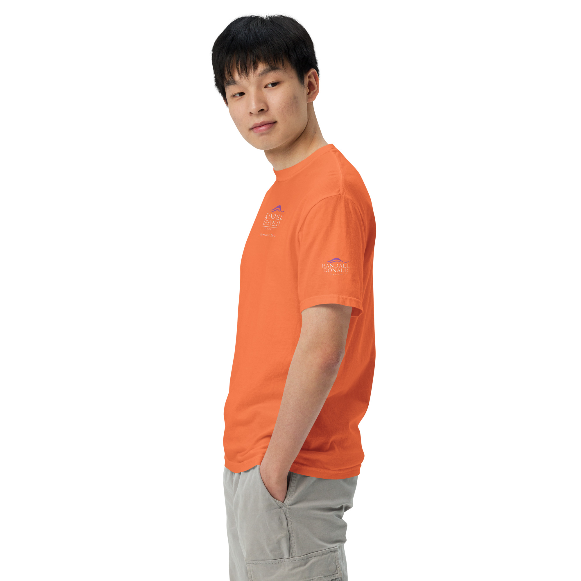 Corner Logo Unisex garment-dyed heavyweight t-shirt | Comfort Colors 1717 - Image 61