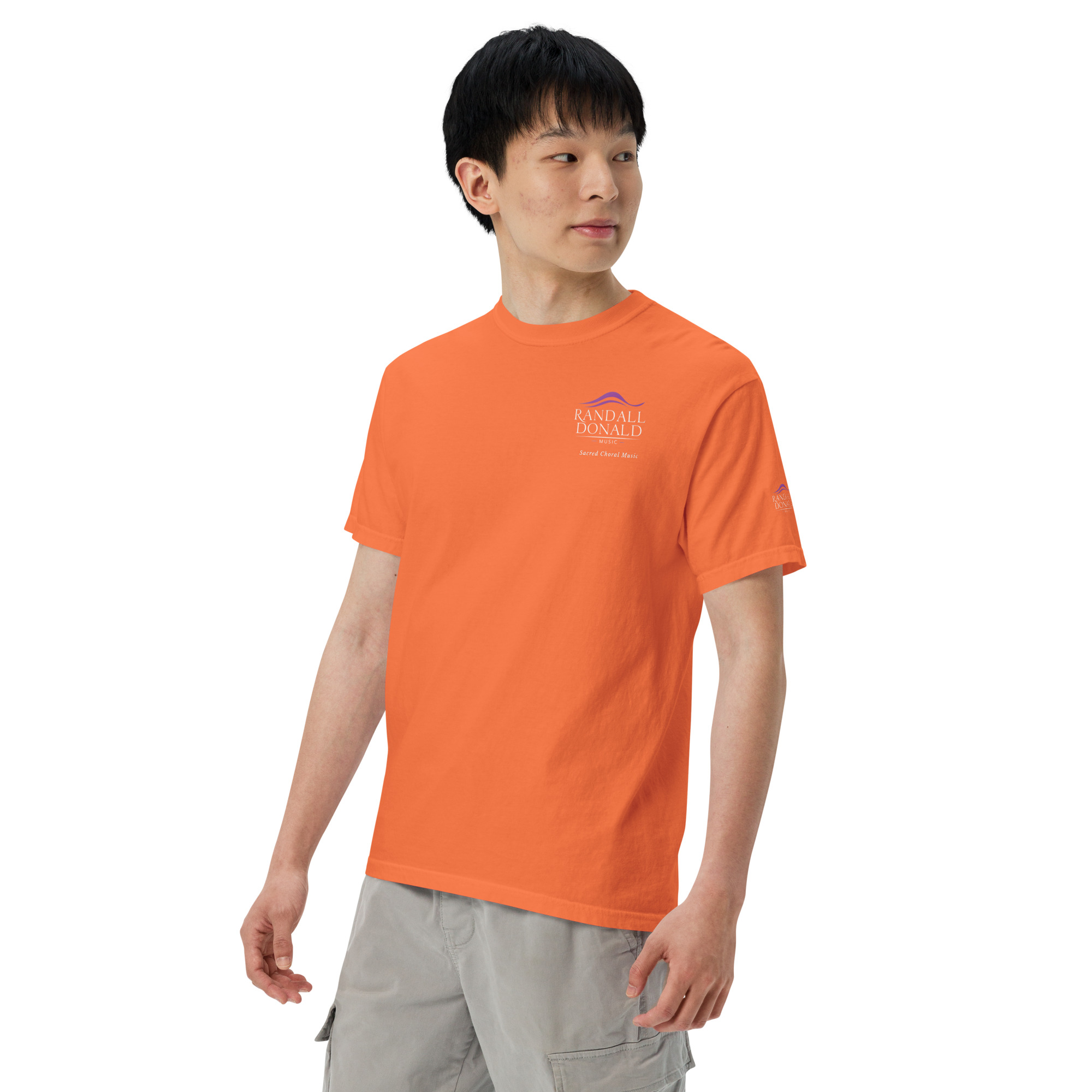 Corner Logo Unisex garment-dyed heavyweight t-shirt | Comfort Colors 1717 - Image 64