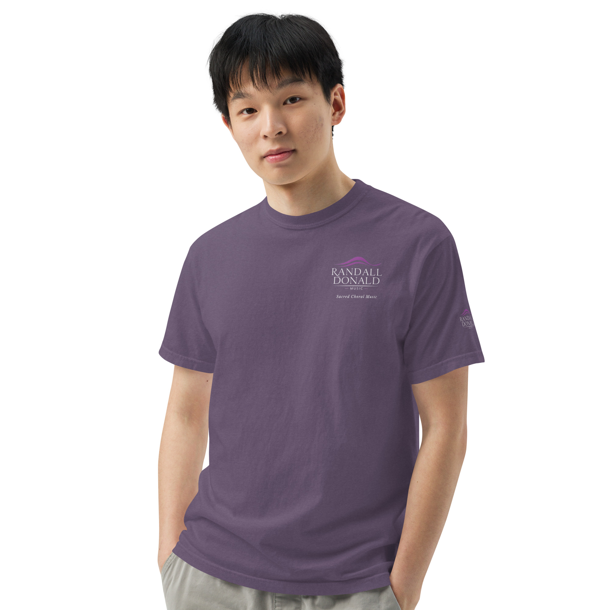 Corner Logo Unisex garment-dyed heavyweight t-shirt | Comfort Colors 1717 - Image 43
