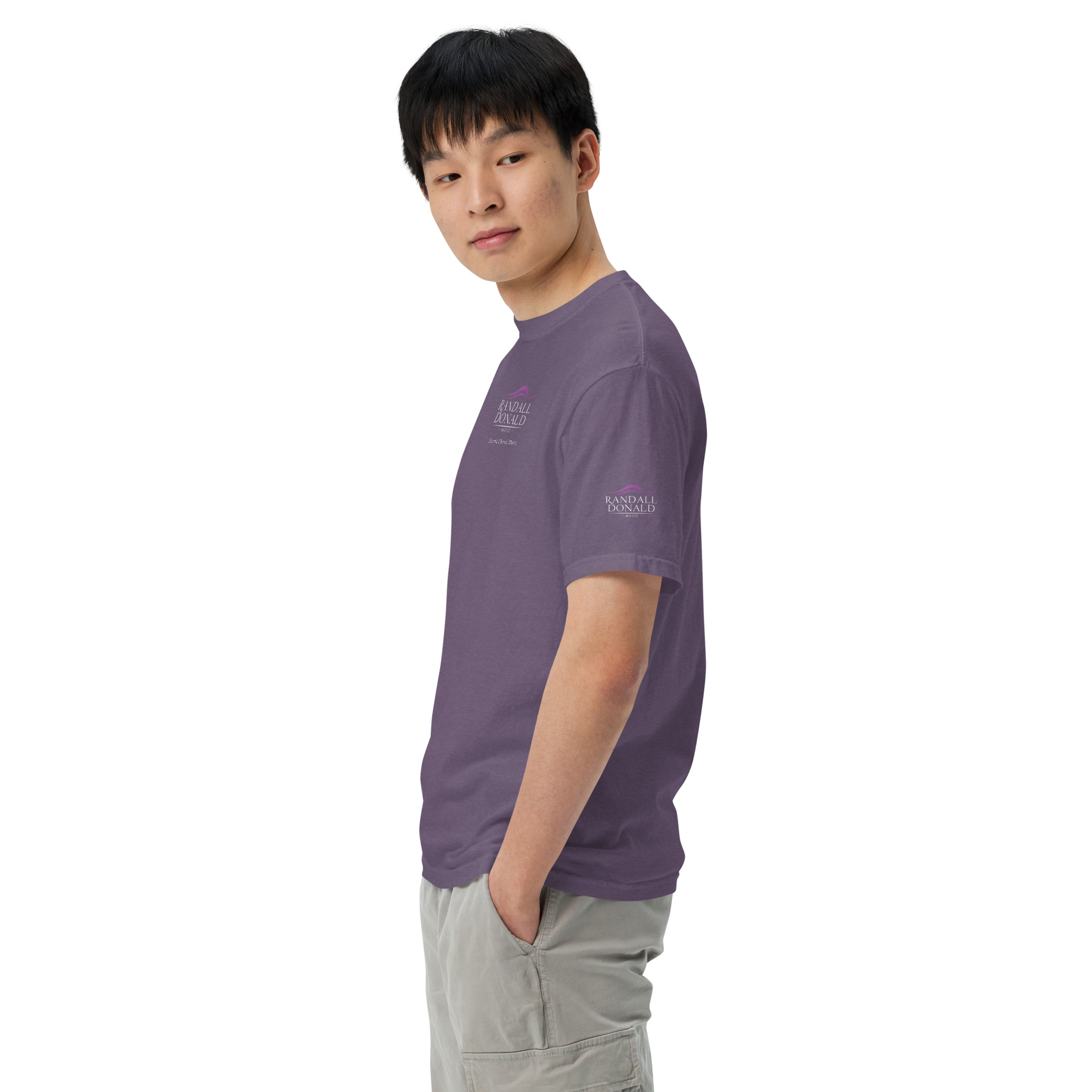 Corner Logo Unisex garment-dyed heavyweight t-shirt | Comfort Colors 1717 - Image 41
