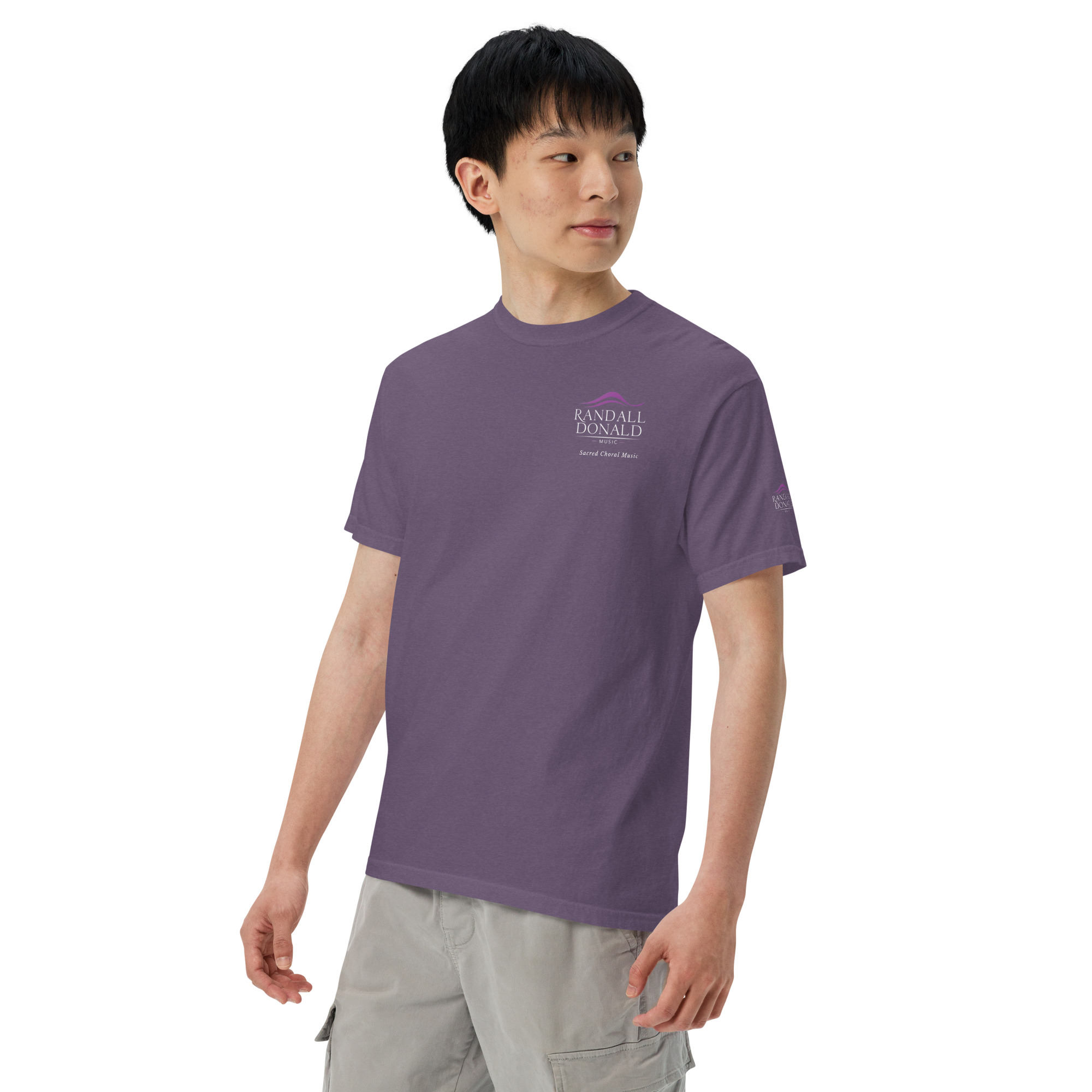 Corner Logo Unisex garment-dyed heavyweight t-shirt | Comfort Colors 1717 - Image 44