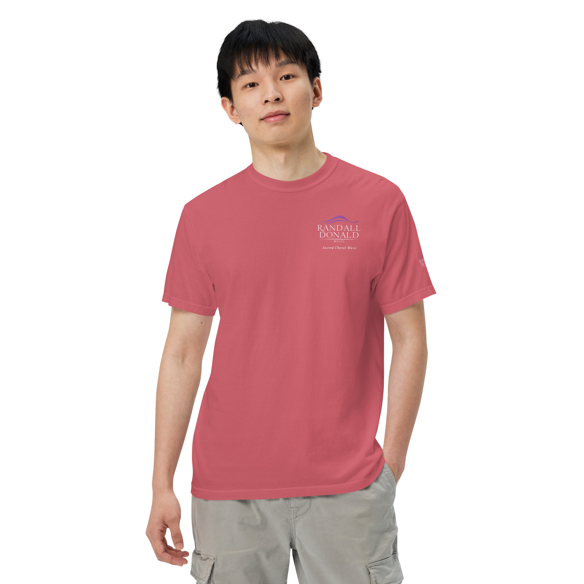 Corner Logo Unisex garment-dyed heavyweight t-shirt | Comfort Colors 1717 - Image 52