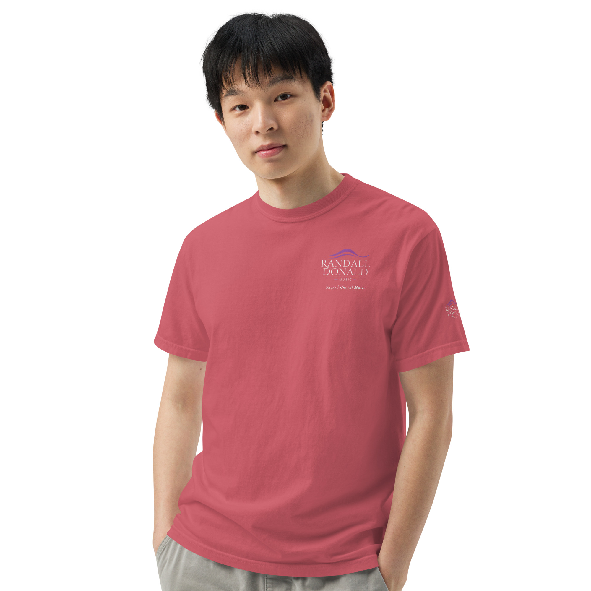 Corner Logo Unisex garment-dyed heavyweight t-shirt | Comfort Colors 1717 - Image 53
