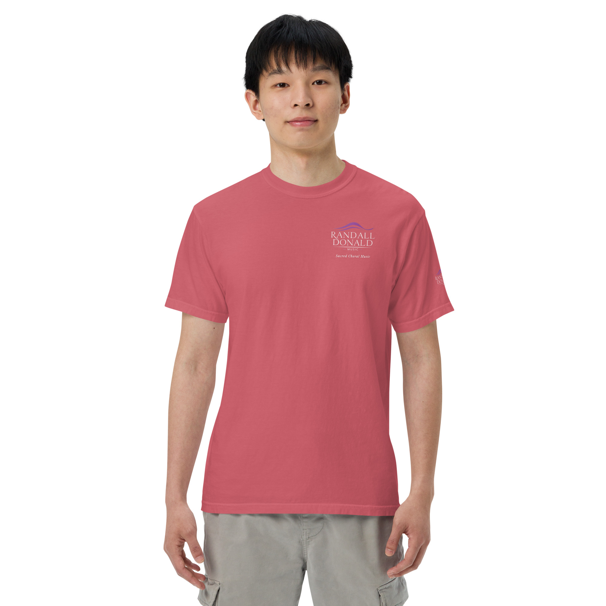Corner Logo Unisex garment-dyed heavyweight t-shirt | Comfort Colors 1717 - Image 51