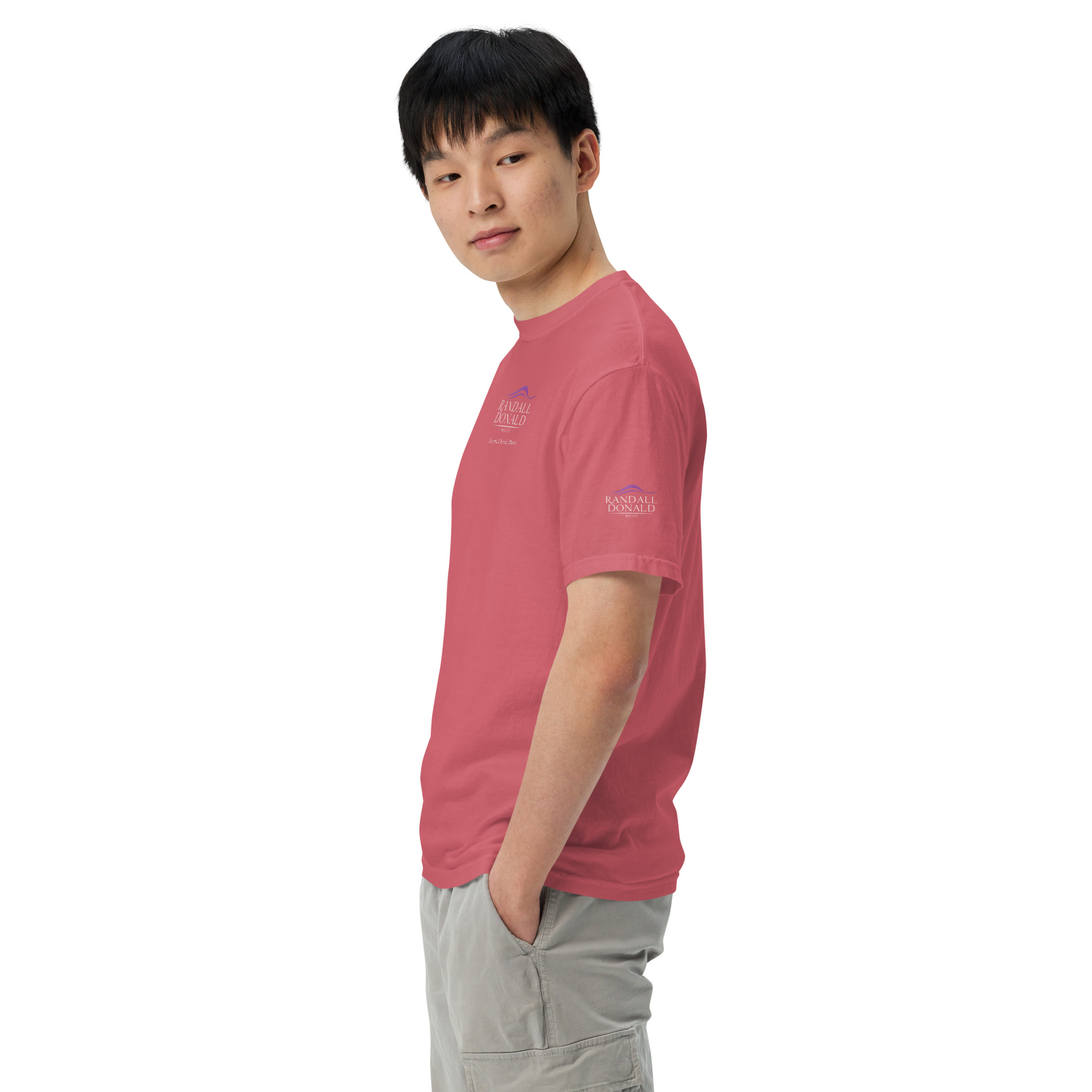 Corner Logo Unisex garment-dyed heavyweight t-shirt | Comfort Colors 1717 - Image 55