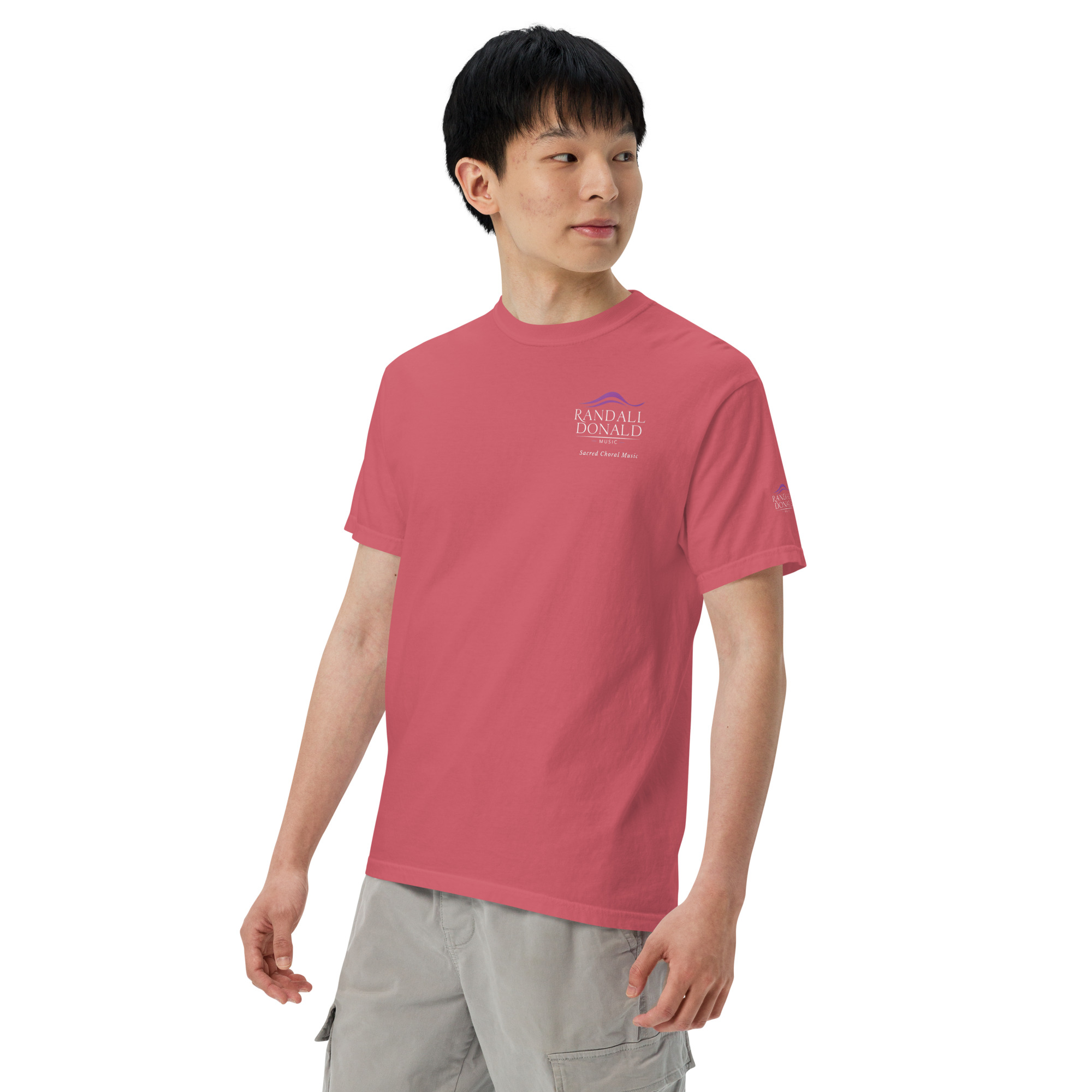 Corner Logo Unisex garment-dyed heavyweight t-shirt | Comfort Colors 1717 - Image 56