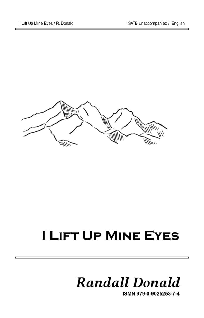 I Lift Up Mine Eyes